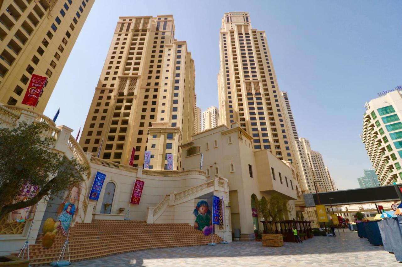 Full Seaview⎮High Floor⎮3 Minutes To The Beach Dubai Exteriör bild